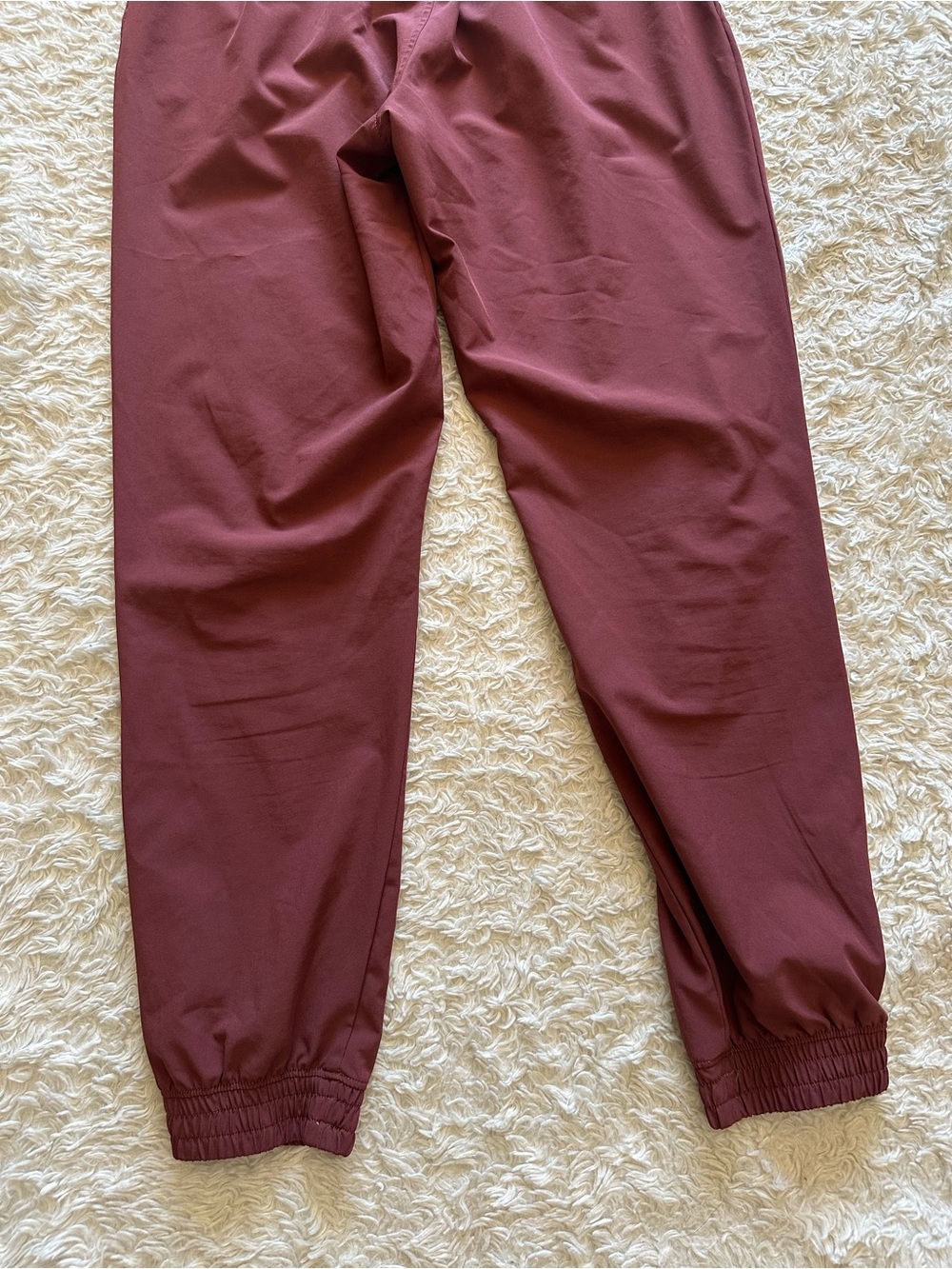 Gymshark Women's Training Woven Joggers B1A1D Cherry Brown Activewear Size XS - Picture 8 of 9